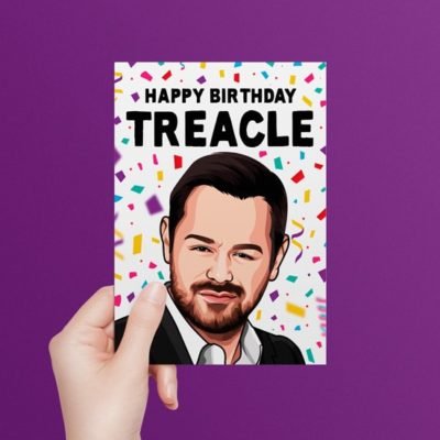 Danny Dyer from Eastenders (Treacle) Birthday Card - All Things Banter