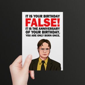 Dwight Schrute | Perfect Card for Birthday | The Office US Greeting ...