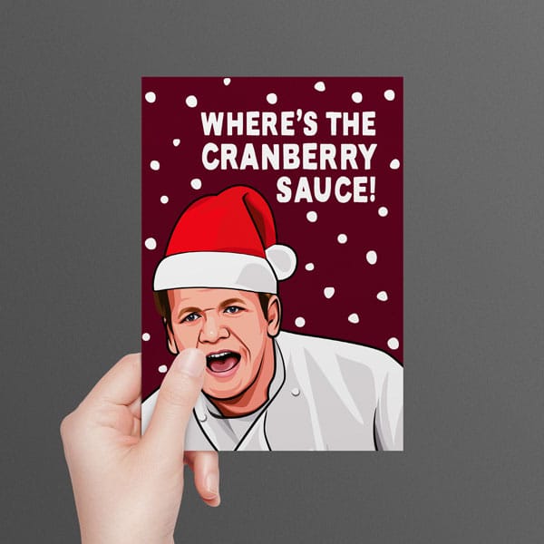 Gordon Ramsay Christmas Card - All Things Banter