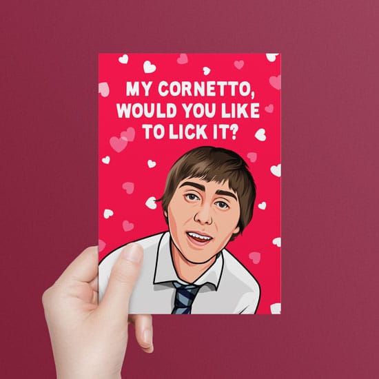 inbetweeners valentines day card episode