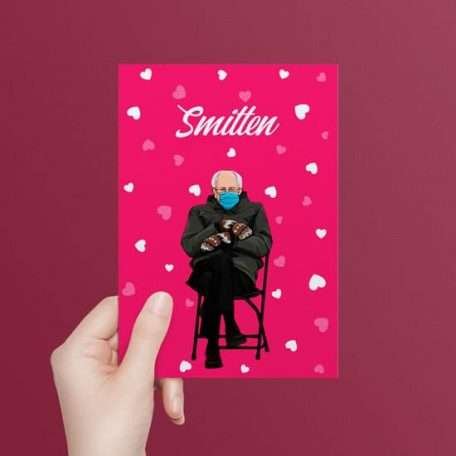 Bernie Sanders Valentines Card | Funny Anniversary Card