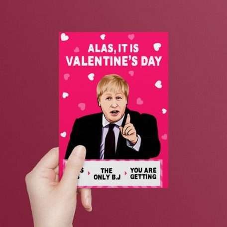 Boris Johnson Valentine's Day