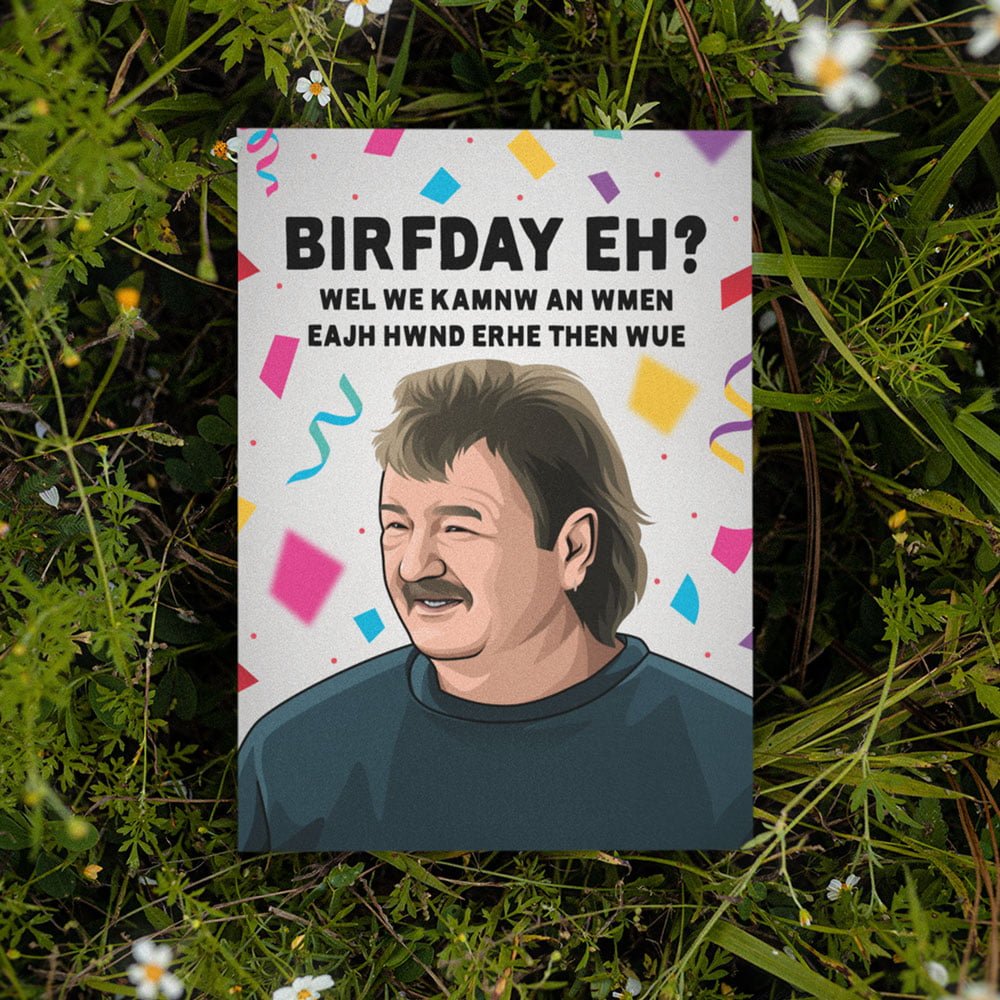 Gerald from Clarkson's Farm Birthday Card - All Things Banter