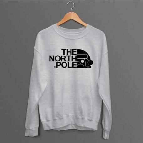 the north face christmas jumper