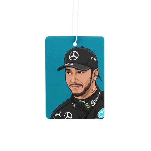 Lewis Hamilton Formula 1 Car Air Freshener