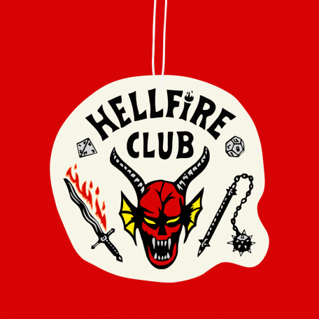 Hellfire Club Car Air Freshener - Stranger Things