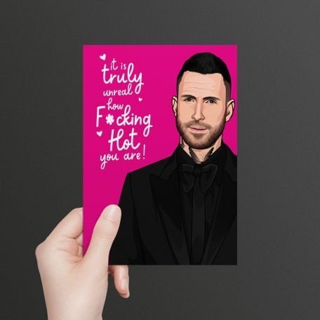 Adam Levine Valentine's / Anniversary Card