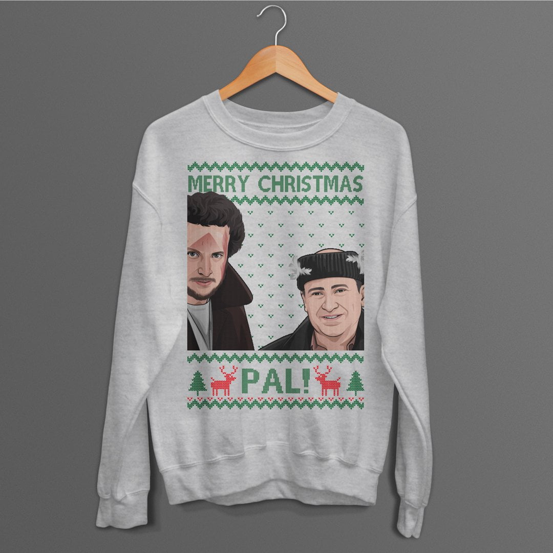 Harry & Marv Home Alone Funny Christmas Jumper All Things Banter