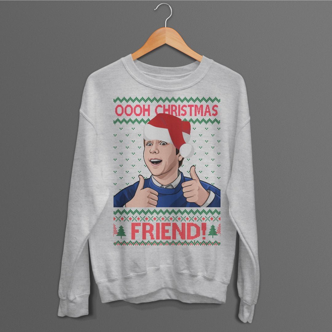 Simon from The Inbetweeners oooh Christmas Friend! Funny Christmas Jumper