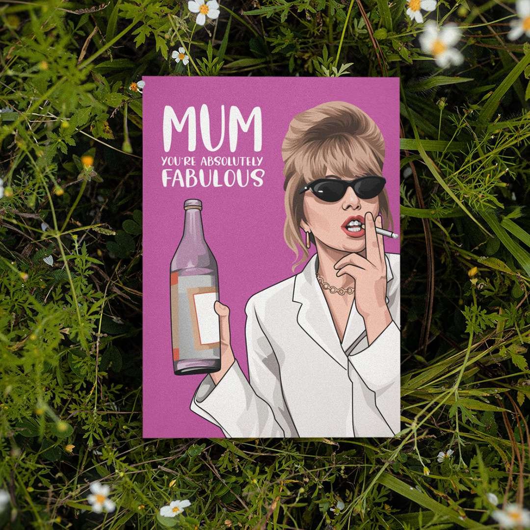 Absolutely Fabulous Mothers Day Card All Things Banter