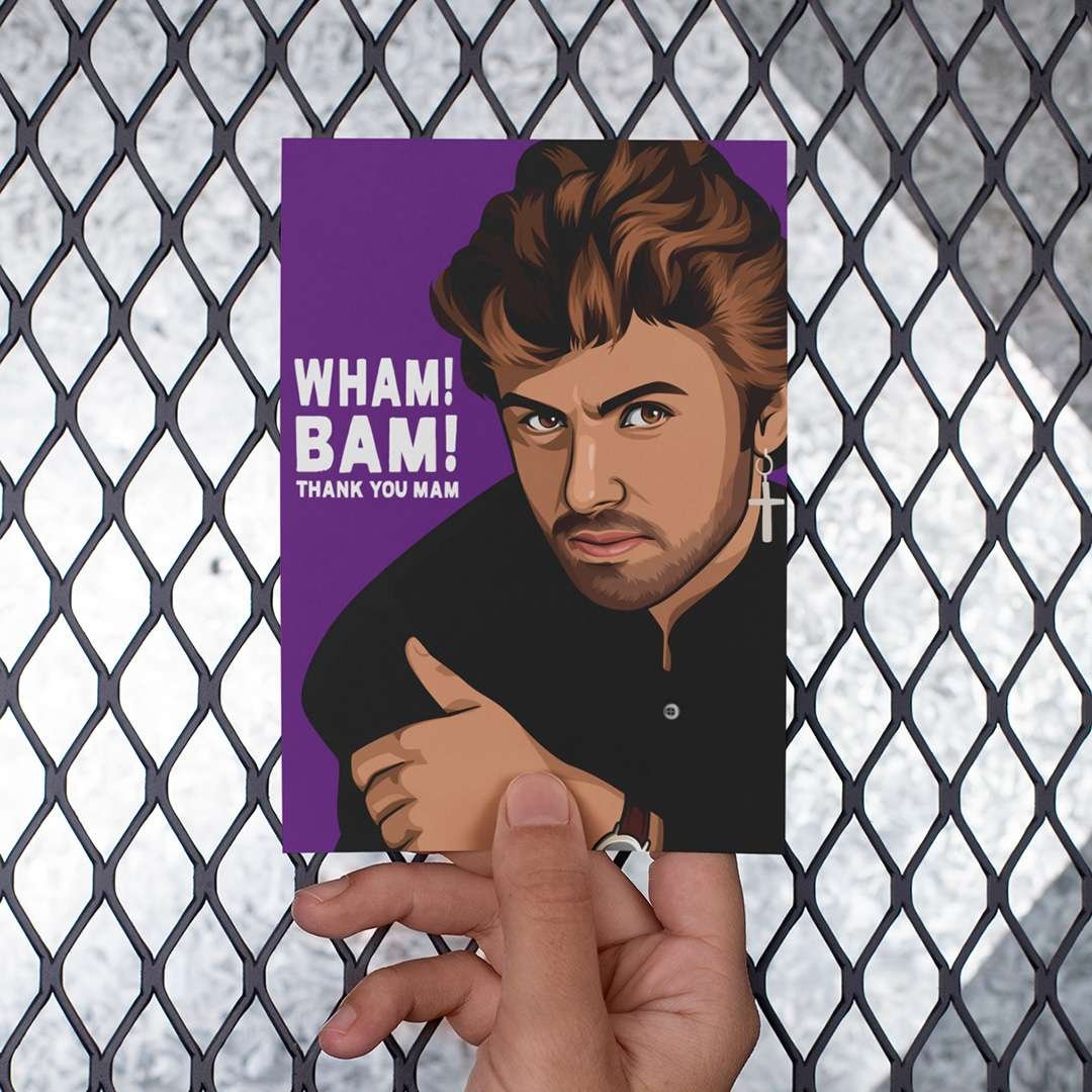 Wham George Michael Mothers Day Card All Things Banter