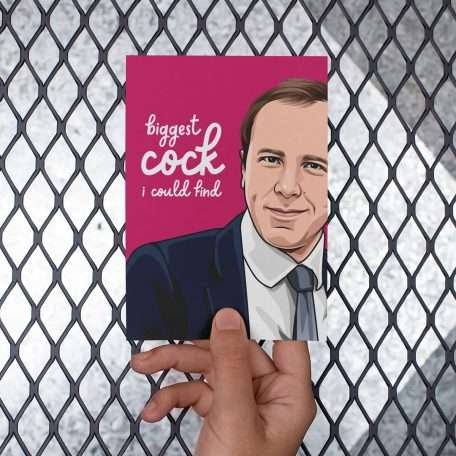 Matt Hancock Funny Valentines Day Card