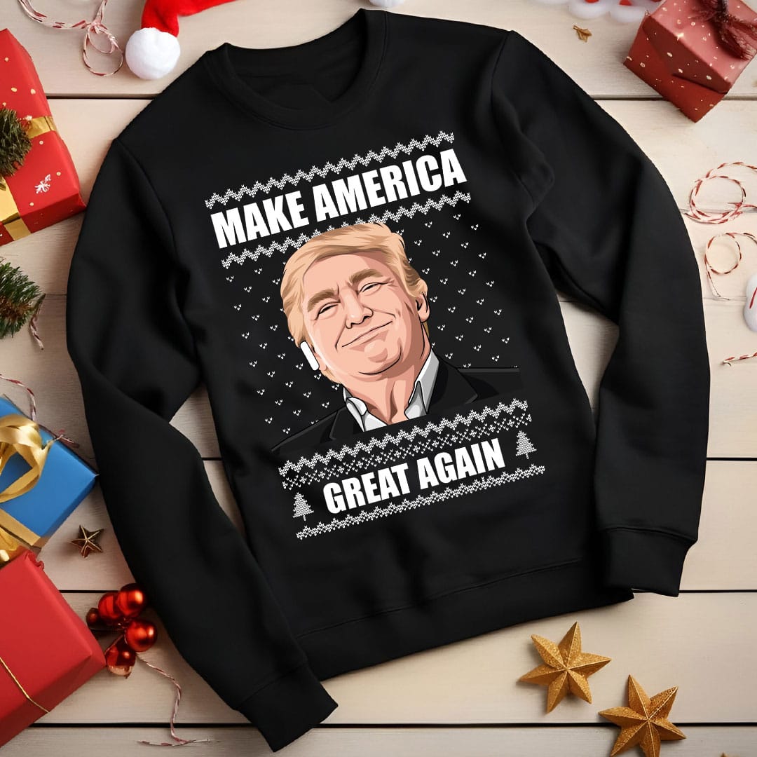 Berretto Baseball MAGA Make America Great Again | Bandiera Americana Ricamata | Cotone Premium Con Velcro Regolabile | Unisex Per Sostenitori Trump