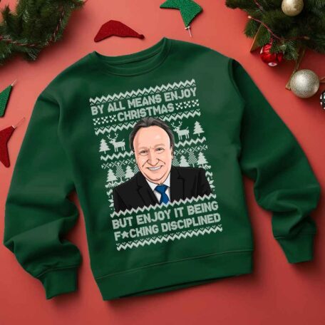Neil Warnock Funny Football Christmas Jumper